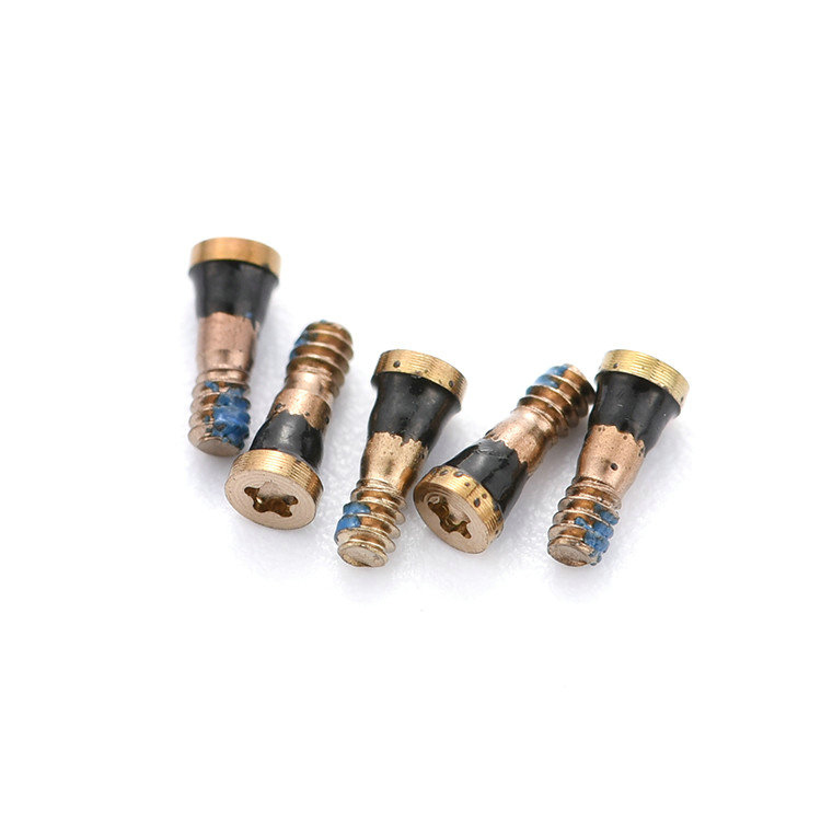 Sekrup Pengunci Mini Torx Kepala Pengisi Kuningan M1.2