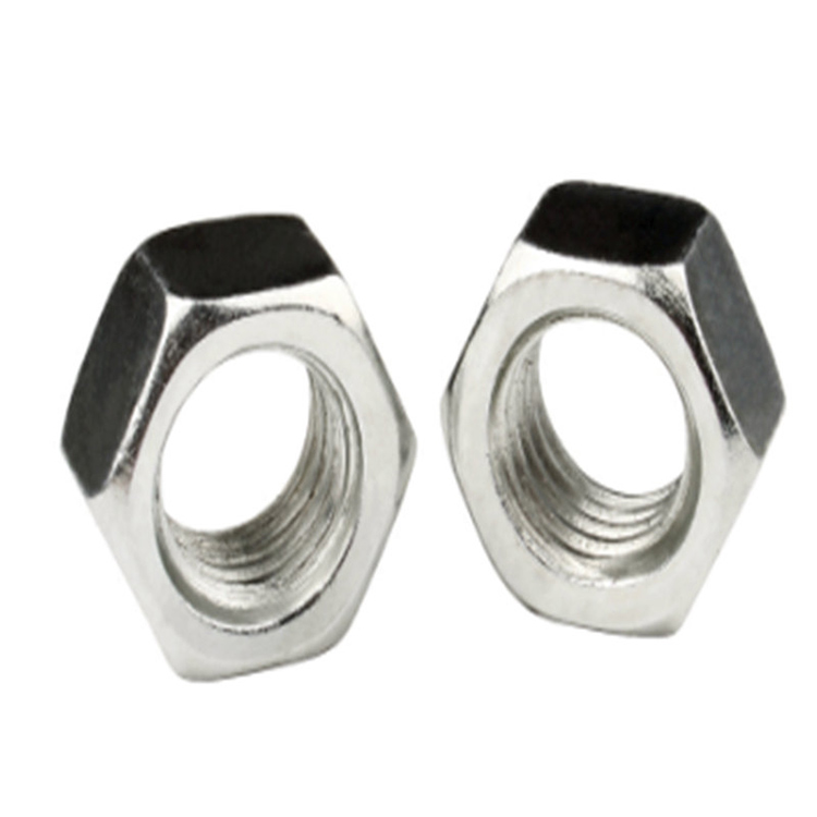 Harga murah mur hex M3 hingga M10 baja karbon din934 iso 4032