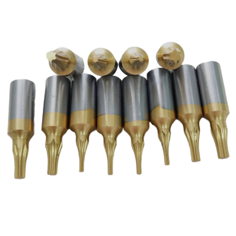 Pukulan torx broaching berkualitas tinggi untuk bagian bubut CNC