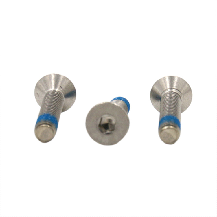 Sekrup pengunci mini mikro soket hex kepala countersunk datar A2 70