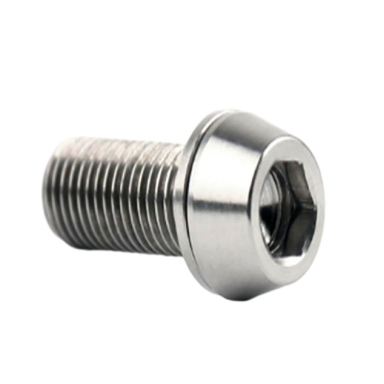 Baut Sepeda Kepala Tirus Hex Allex Titanium GR2 GR5 M5x16mm