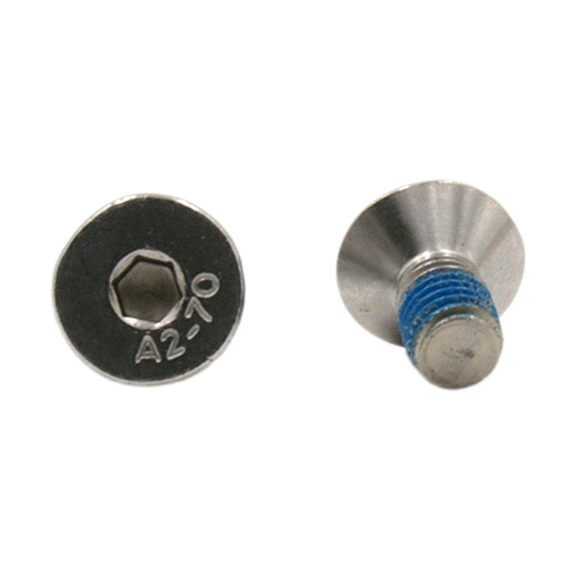 Sekrup pengunci mini mikro soket hex kepala countersunk A2-70