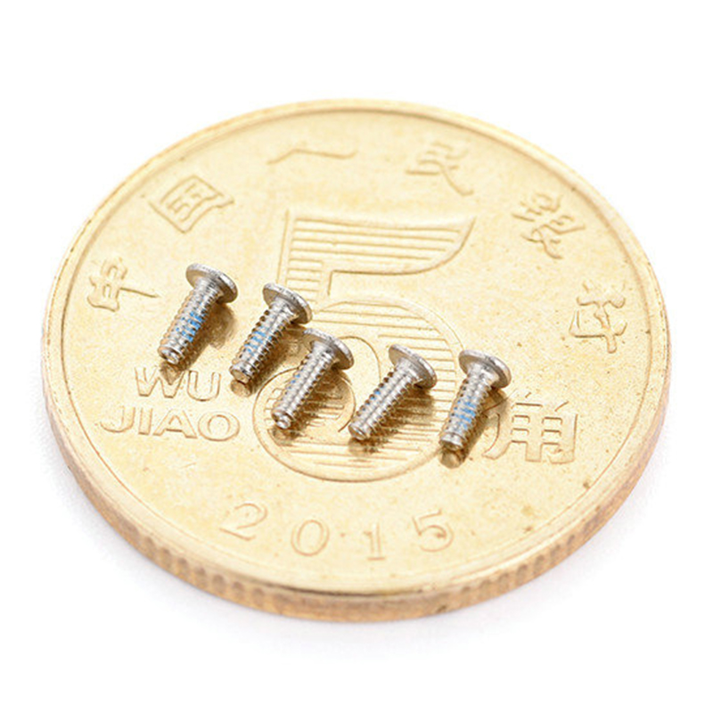 Sekrup kecil kepala countersunk baja tahan karat M0.8 M1.0 M1.2 M1.4 M1.7 Sekrup kecil kepala countersunk baja tahan karat M0.8 M1.0 M1.2 M1.4 M1.7