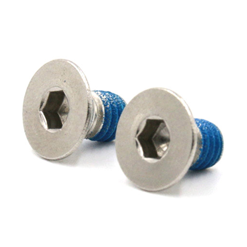 Sekrup mikro mini soket kepala countersunk terlaris dengan tambalan nilon Sekrup mikro mini soket kepala countersunk terlaris dengan tambalan nilon