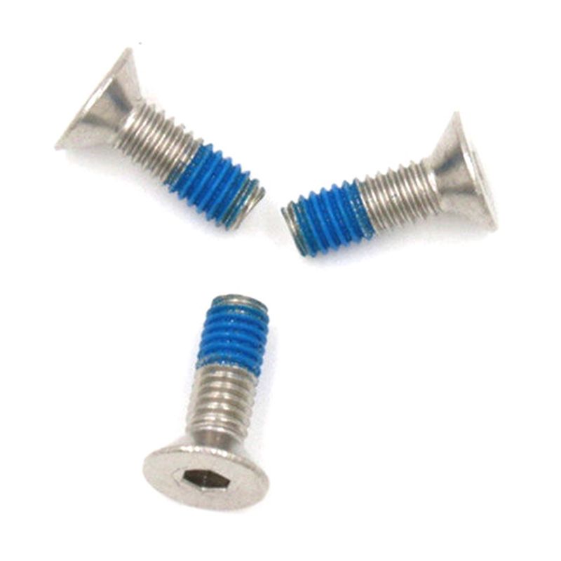 Sekrup mikro mini soket kepala countersunk terlaris dengan tambalan nilon Sekrup mikro mini soket kepala countersunk terlaris dengan tambalan nilon
