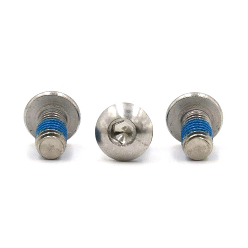 Kepala tombol M2X4 hex hsocket sekrup pengunci mikro kecil Kepala tombol M2X4 hex hsocket sekrup pengunci mikro kecil