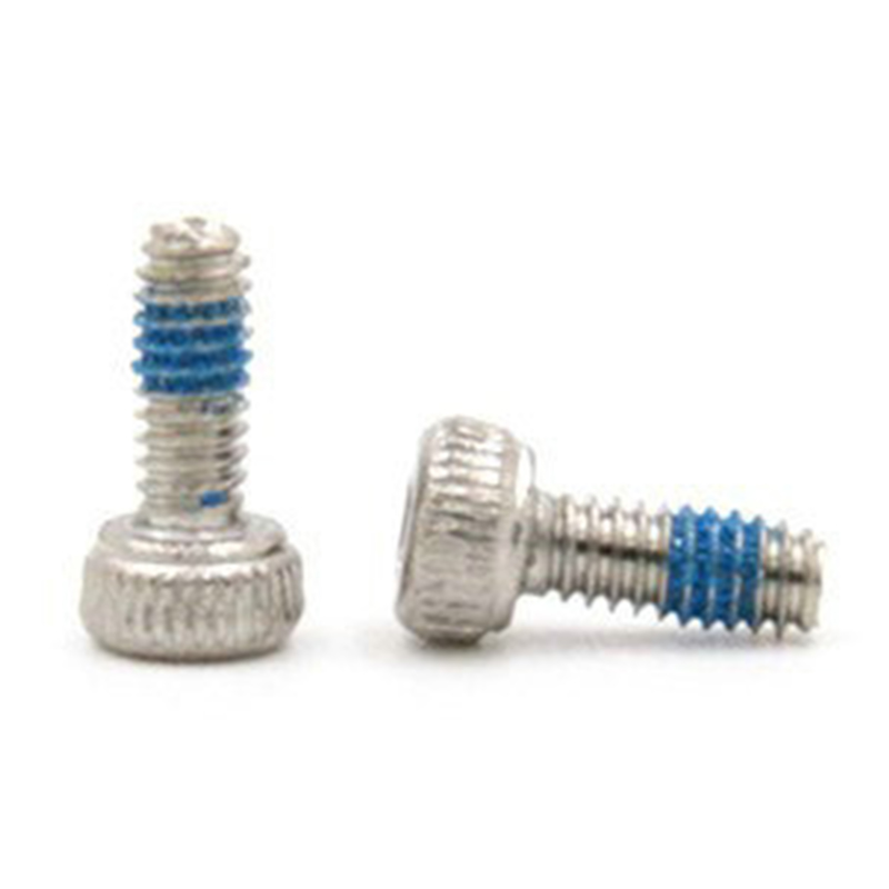 Sekrup soket hex kepala cangkir M3X8mm dengan tempelan nilon