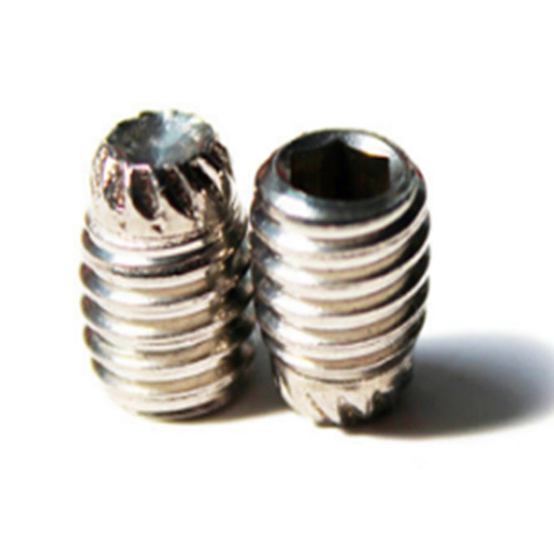 Sekrup set soket titik cangkir knurling baja tahan karat DIN916K m3 Sekrup set soket titik cangkir knurling baja tahan karat DIN916K m3