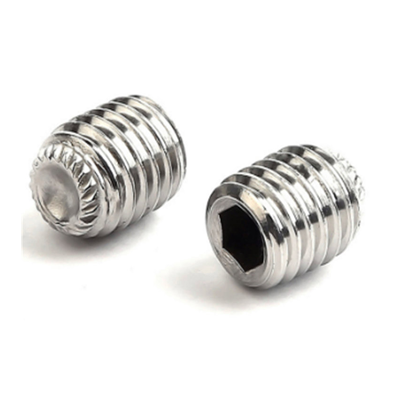 Sekrup set soket titik cangkir knurling baja tahan karat DIN916K m3 Sekrup set soket titik cangkir knurling baja tahan karat DIN916K m3