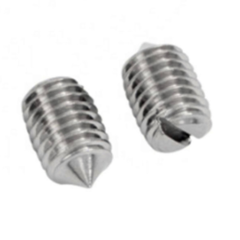 Sekrup set soket knurled baja tahan karat DIN 916K dengan titik cangkir Sekrup set soket knurled baja tahan karat DIN 916K dengan titik cangkir