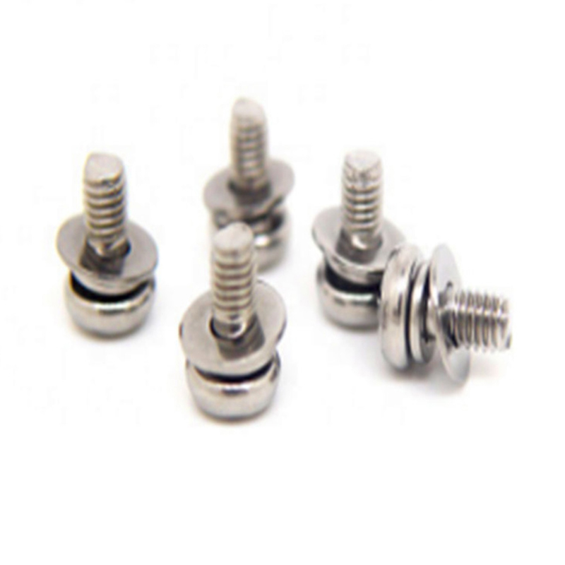 Sekrup Set Mesin Cuci Polos Kepala Pan Pasifasi M3x6mm