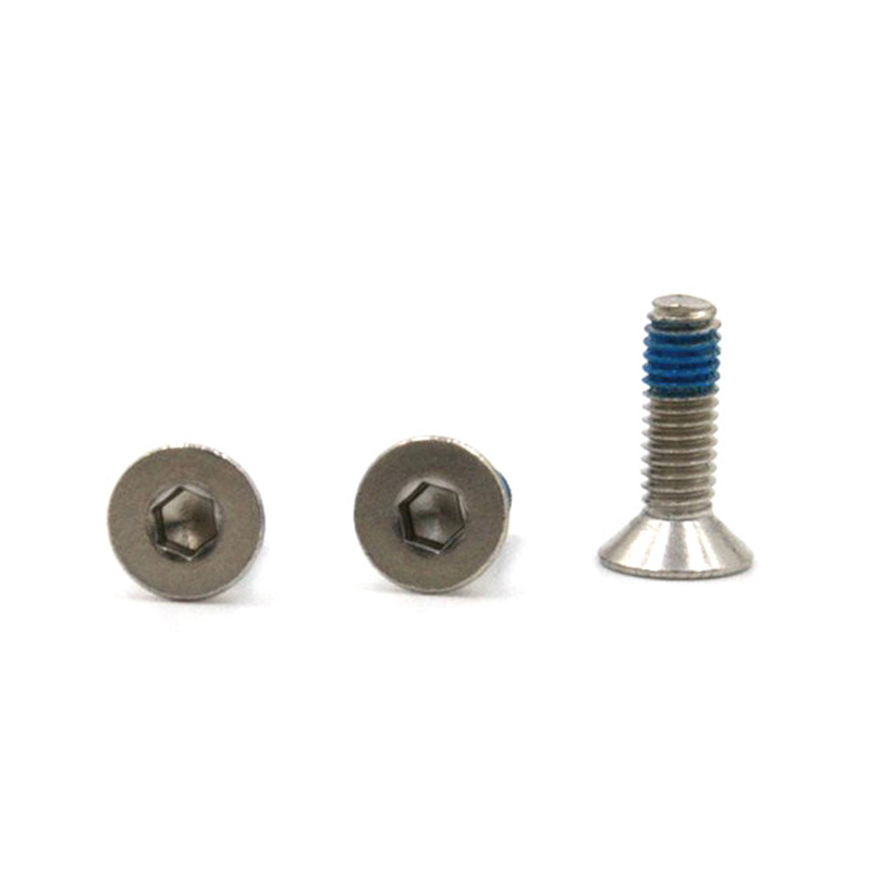 Sekrup pengunci mini mikro soket hex kepala countersunk datar 304 M3 dari baja tahan karat Sekrup pengunci mini mikro soket hex kepala countersunk datar 304 M3 dari baja tahan karat