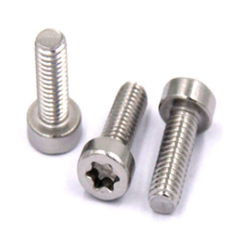 Sekrup kepala cangkir torx 304 baja tahan karat M3 desain baru Sekrup kepala cangkir torx 304 baja tahan karat M3 desain baru