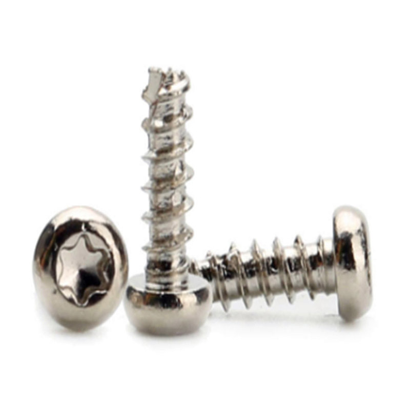 Sekrup kecil kepala panci Sekrup Torx PT Thread Plastik Self Tapping