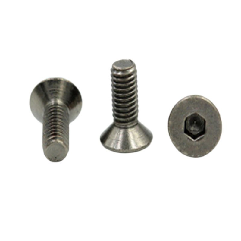 Sekrup soket hex kepala countersunk baja tahan karat